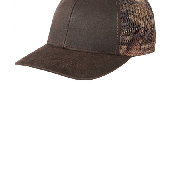 Pigment Print Camouflage Mesh Back Cap Thumbnail
