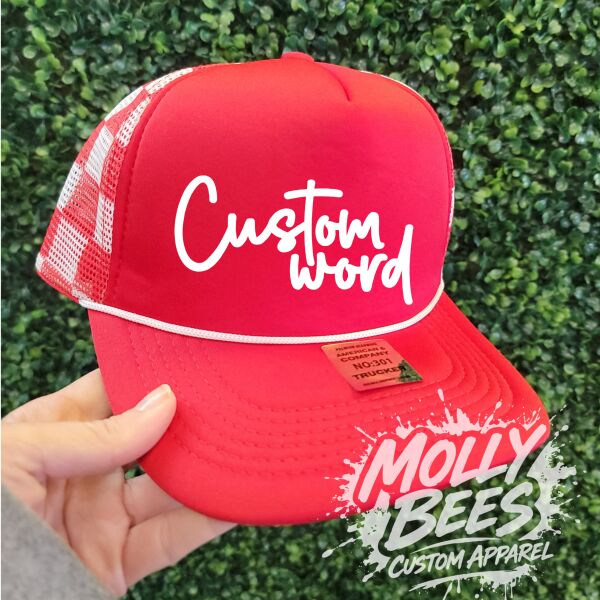 Custom Embroidered Trucker Hat Thumbnail