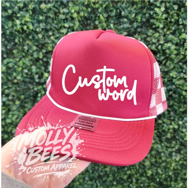 Custom Embroidered Trucker Hat Thumbnail