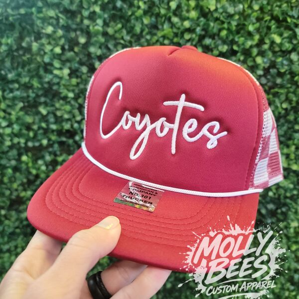 Embroidered Trucker Hat Coyotes  Thumbnail