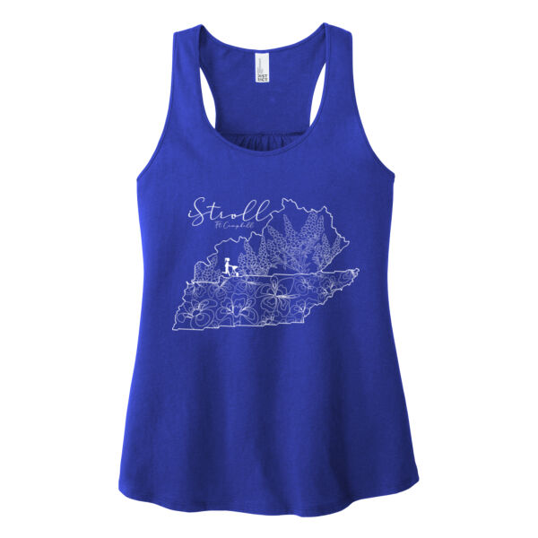 Women's V.I.T. Racerback Tank- Floral Thumbnail