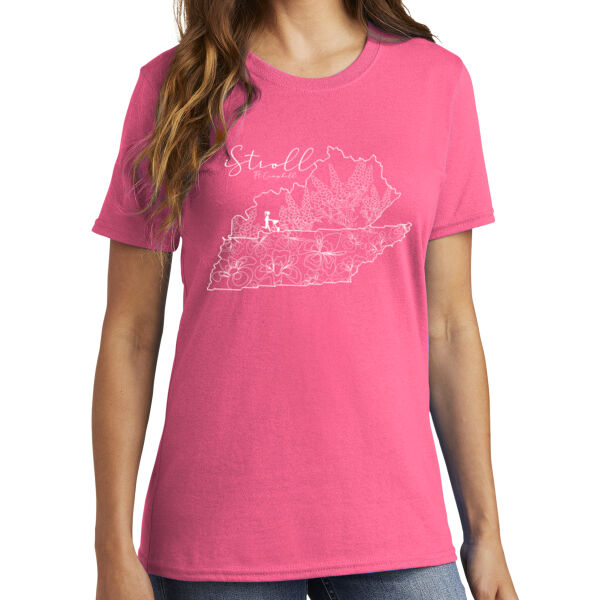 Women's Core Cotton Tee- Floral Thumbnail