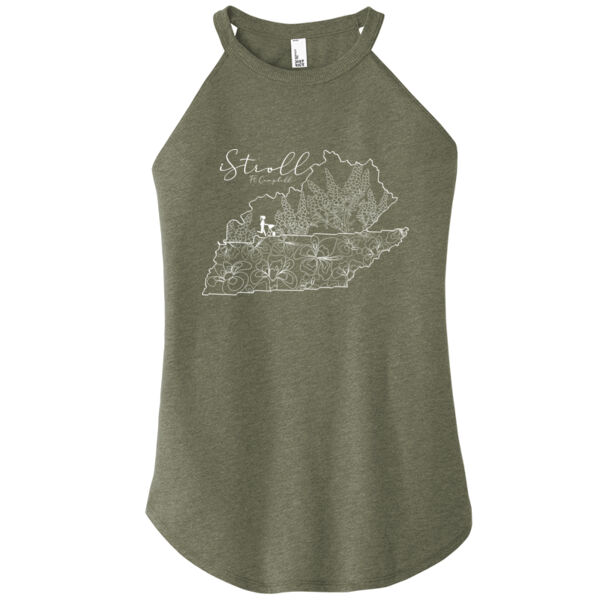District Women's Perfect Tri ® Rocker Tank- Floral Thumbnail